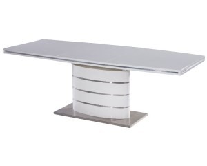 Стол раскладной Signal Fano 120(180)X80 Белый